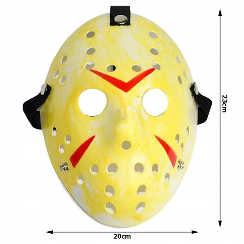 Halloweenska maska Justin Piatok 13.
