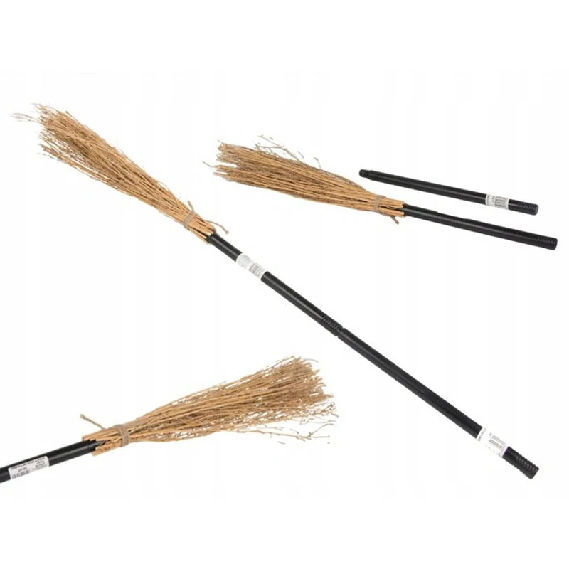 Čarodejnícka metla halloweenska 90cm