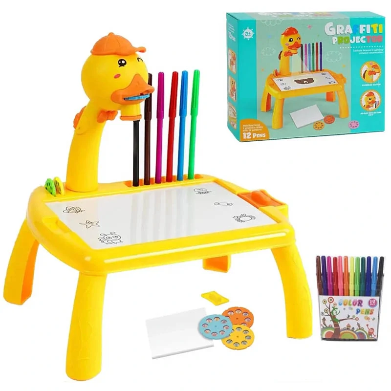 Tabuľka na kreslenie s projektorom