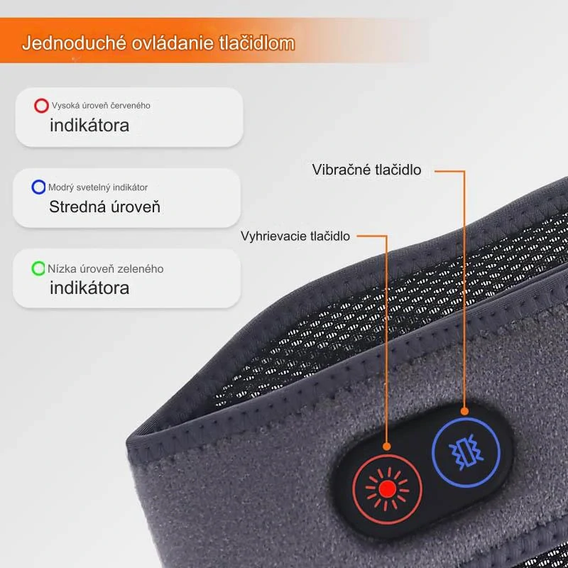 Vyhrievaný nákrčník s vibračnou masážou NY-93