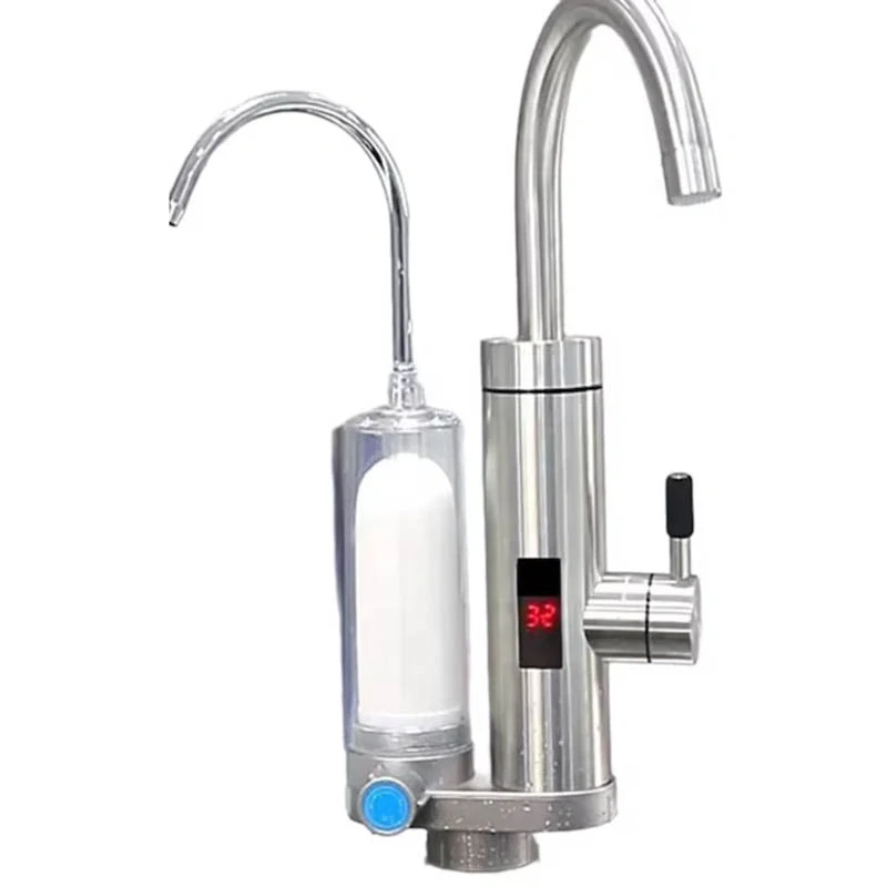 Prietokový ohrievač vody s filtrom a LCD displejom RYK-011-1 3kW