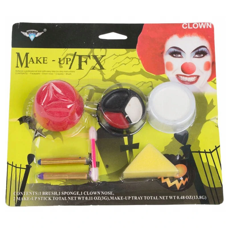 Zábavný make-up set Klaun