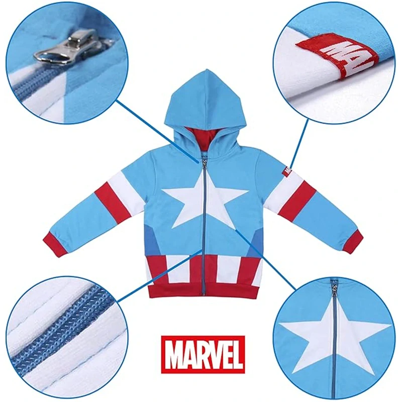 MARVEL - Detská mikina Captain America