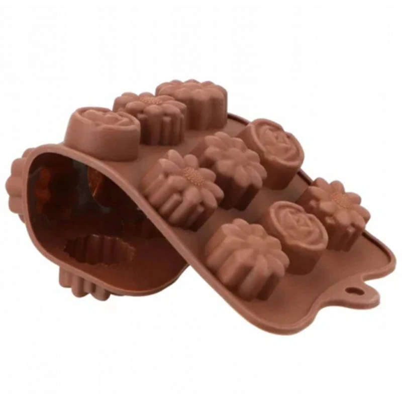 Silikónová forma na 15ks čokoládových praliniek a kociek ľadu 21x10cm