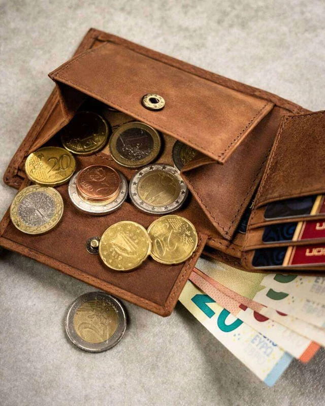 Darčeková sada Peterson Peňaženka s príveskom N003 Cognac