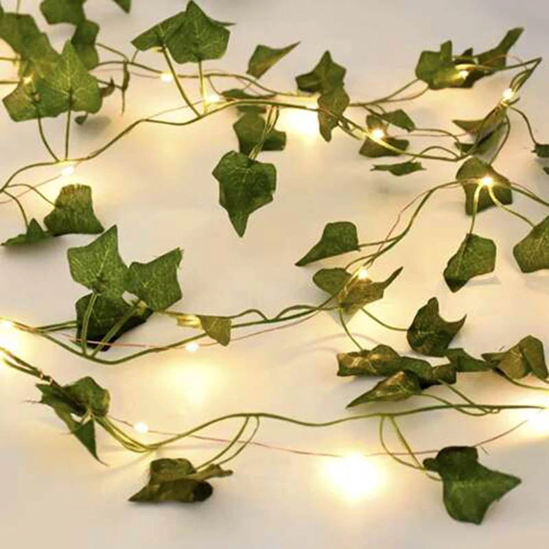 Umelý brečtan s LED osvetlením 12 x 2m