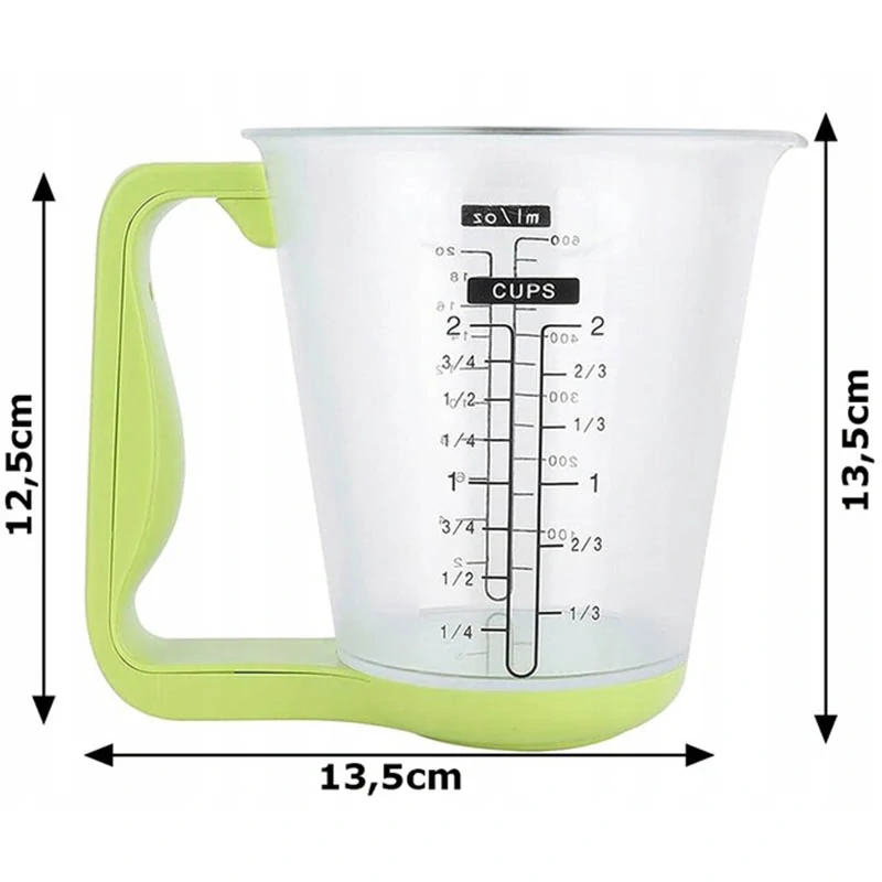 Elektronická kuchynská váha s odmerkou