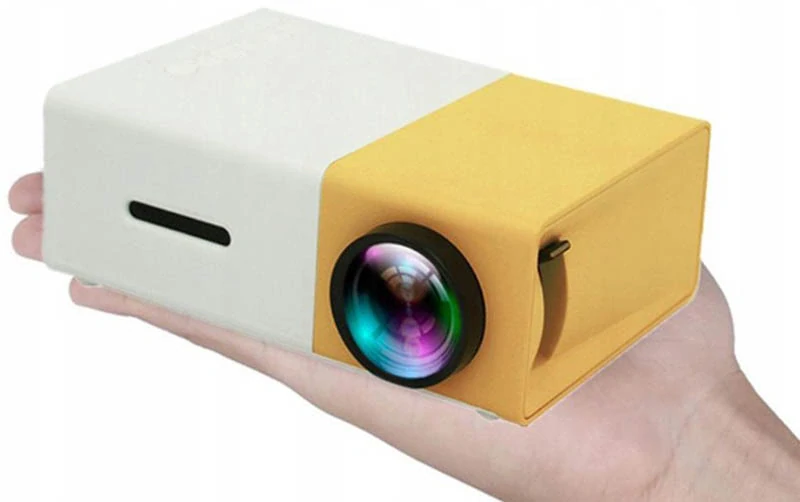 Mini projektor YG300 s HDMI, USB a diaľkovým ovládačom