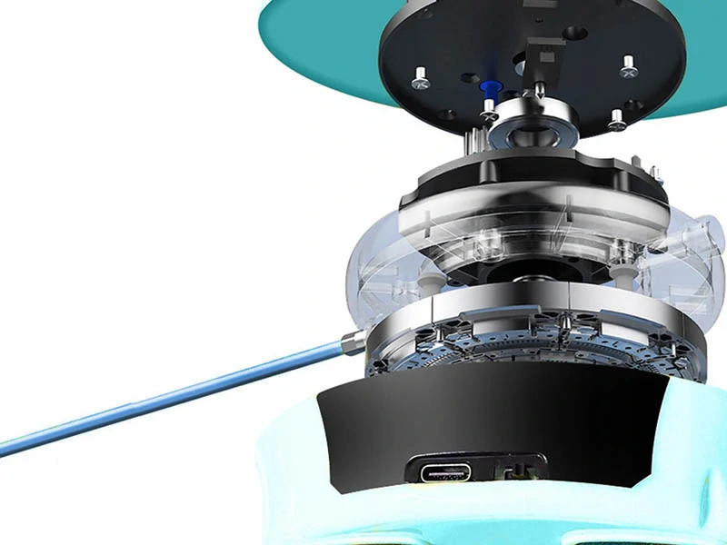 Automatické švihadlo s počítadlom a diaľkovým ovládaním modré