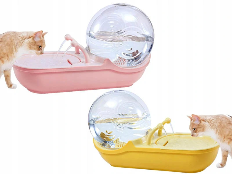 Automatické napájadlo pre psy a mačky s fontánkou