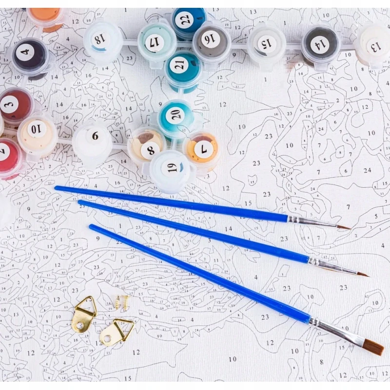 Maľovanie podľa čísel 40x50cm Srdce