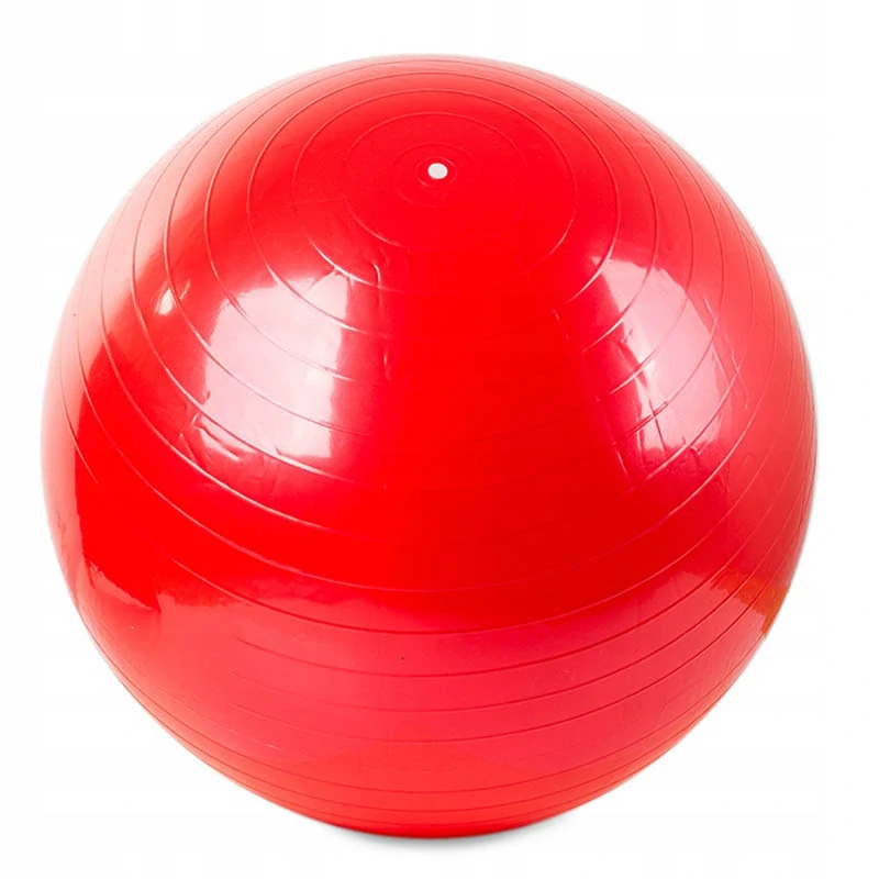 Gymnastická lopta s pumpou 65cm červená