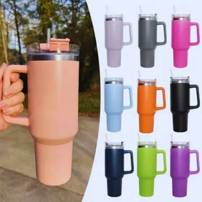 Termo hrnček so slamkou 1,2L