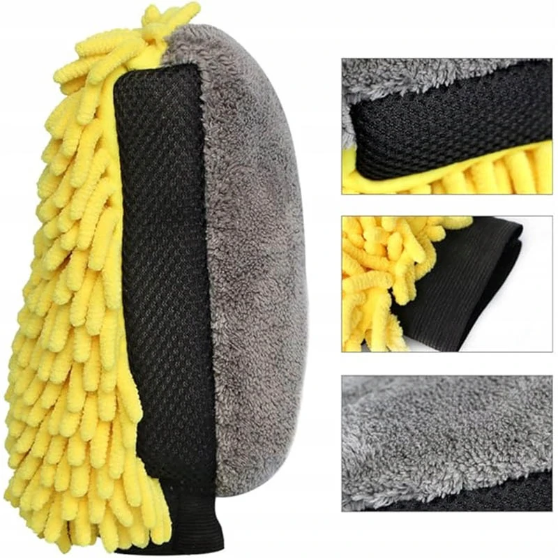 Rukavica z mikrovlákna na umývanie auta