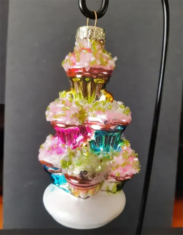 Vianočná ozdoba na stromček Cupcake 12cm