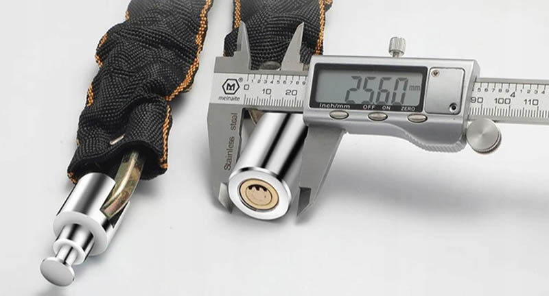 Reťazový zámok na bicykel a motorku 80cm