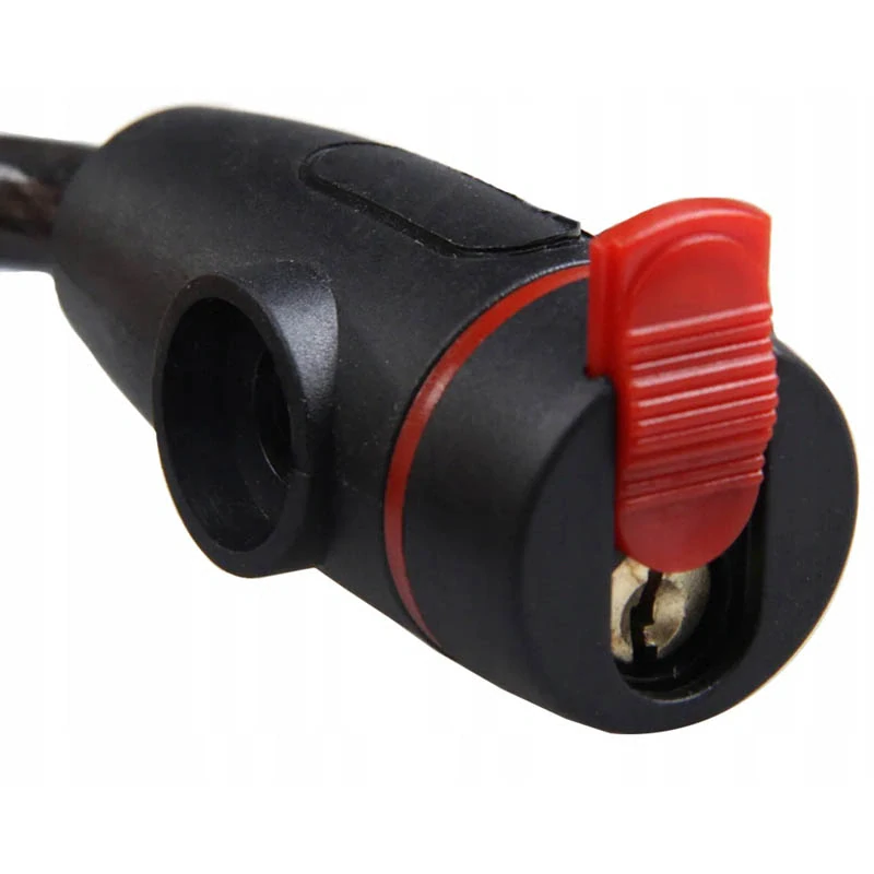 Zámok na bicykel 120cm s kľúčom