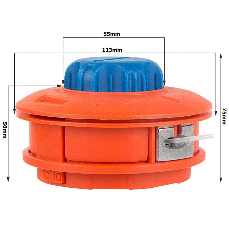 Hlavica na krovinorez so strunou