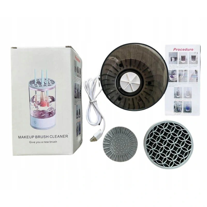 Elektrický čistič kozmetických štetcov a hubiek