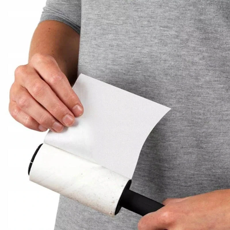 Sada 10 valčekov na čistenie oblečenia s rúčkou