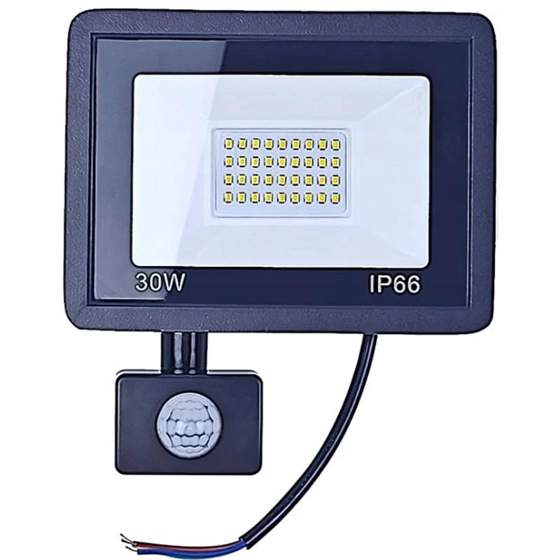 Halogénový reflektor LED s detektorom pohybu 30W