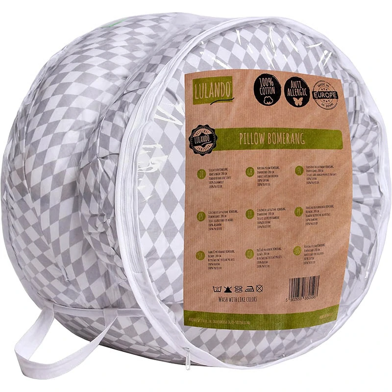 Lulando - Bumerang - Polohovací vankúš pre mamičky 200x39cm