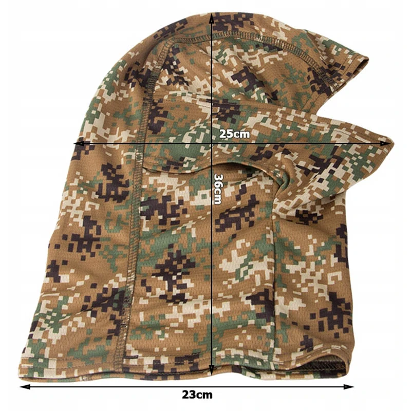 Termoaktívna kukla na hlavu hnedá