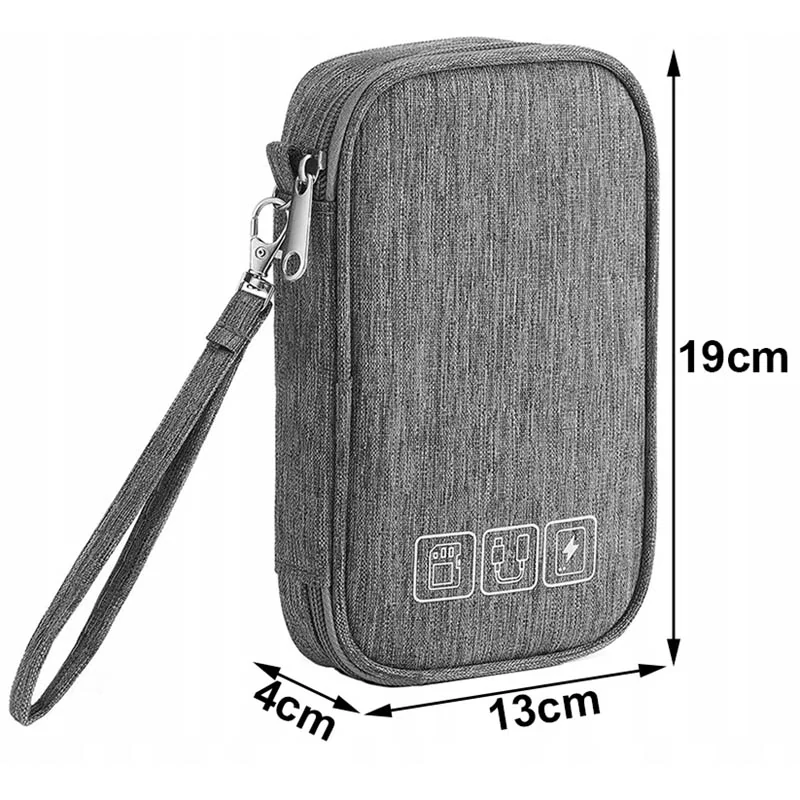 Cestovný organizér na káble a elektroniku