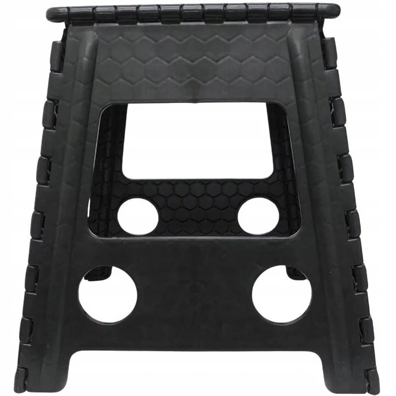 Skladacia stolička do 100kg čierna