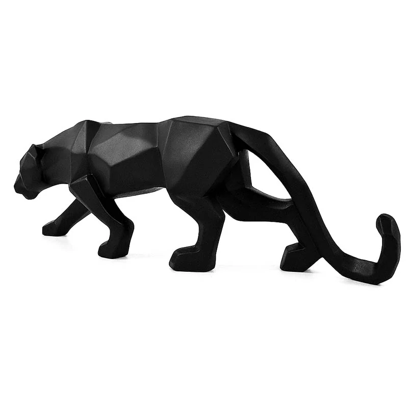 Panter čierny - dekoračná soška: 24 x 4 x 8 cm 