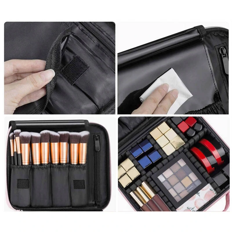 Kozmetický kufrík ružový