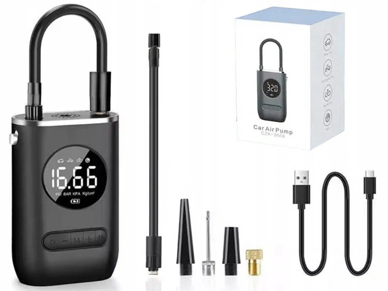 Kompresor na pneumatiky s displejom