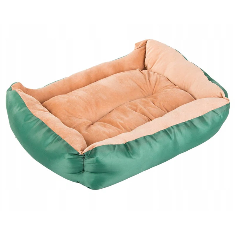 Pelech pre zviera s vankúšom 40x32cm zelený