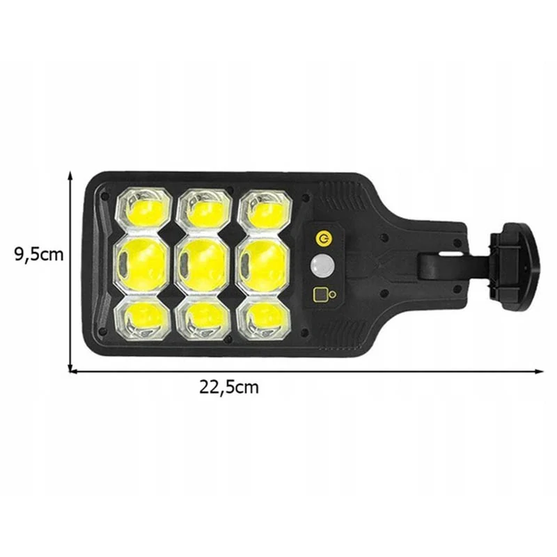 Solárna lampa so senzorom pohybu a súmraku