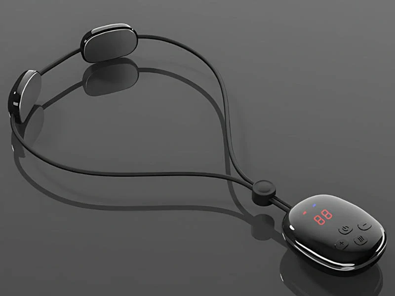 Elektrický masážny prístroj na krk a šiju s EMS a funkciou ohrevu