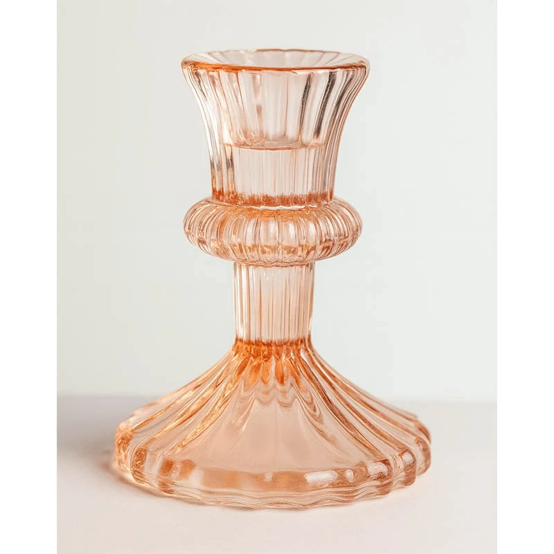 Sklenený svietnik Home Accents 11 cm