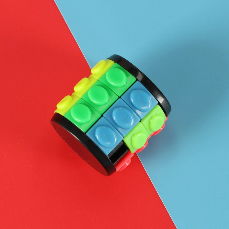 Hlavolam otočný logický valec 3-radový