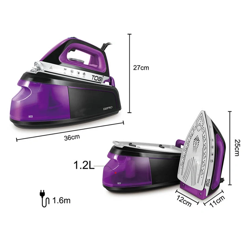 Žehlička s parným generátorom TOBI Steam Surge PRO 2400W