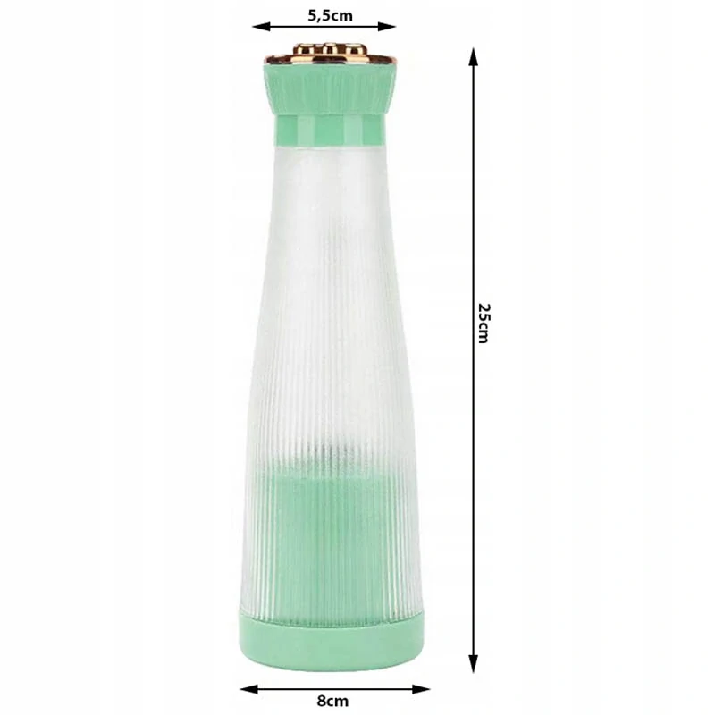 Prenosný smoothie mixér USB bezdrôtový 400ml zelený