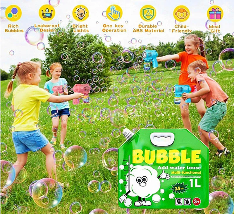 Tekutina na bublifuk koncentrát 34 ml = 1 L pripraveného roztoku