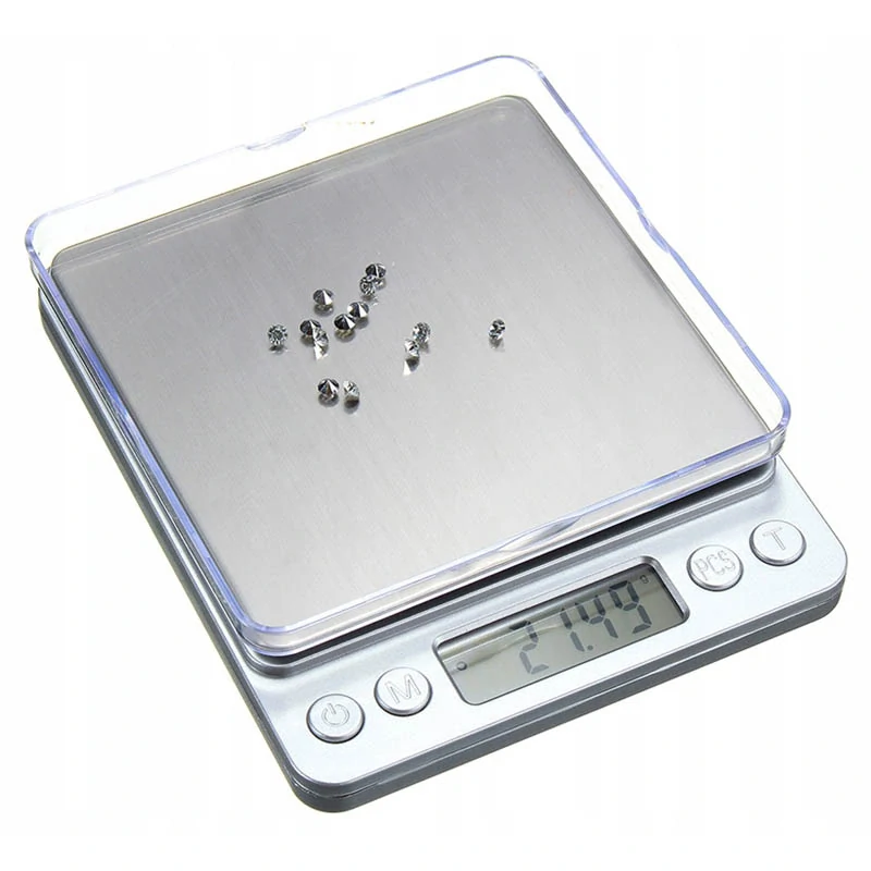 Presná digitálna váha kuchynská/šperkárska 2kg