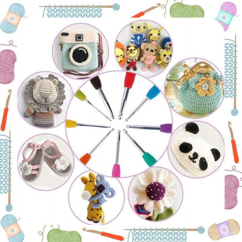 Sada na háčkovanie 52 dielna