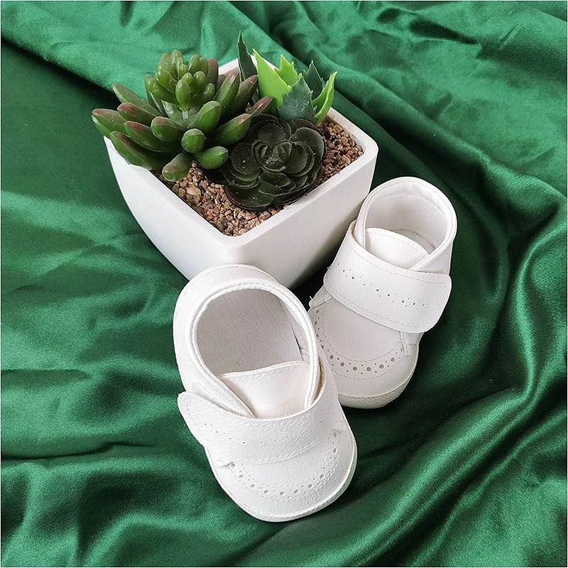 Christopher - Detské topánky - capáčky krémové 10 - 11 cm s vlastným menom