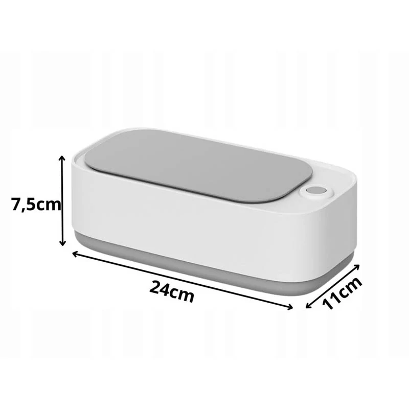 Ultrazvuková čistička A5 na šperky, okuliare a hodinky