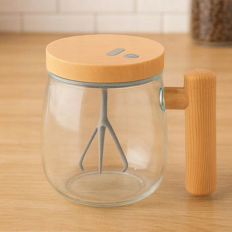 Elektrický samomiešací pohár na kávu, čaj a nápoje 400 ml