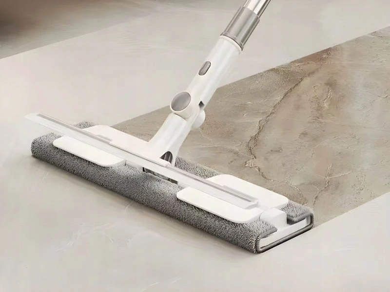 Obojstranná teleskopická stierka z mikrovlákna na okná, podlahy a dlažbu