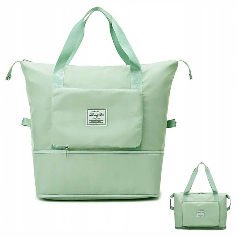 Cestovná taška nastaviteľná zelená