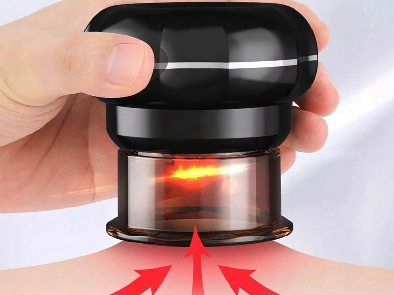 Elektrická masážna banka s ohrevom