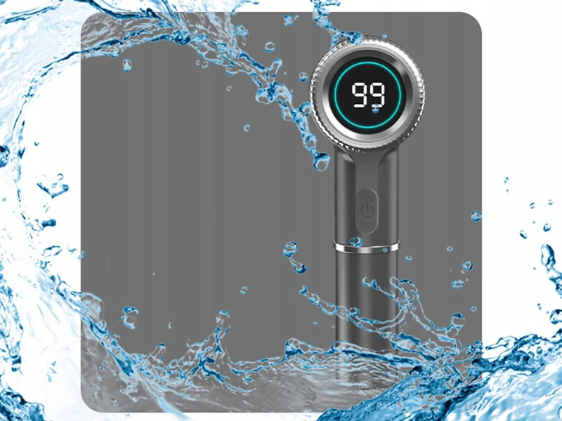 Elektrická rotačná čistiaca kefka 5v1 sivá