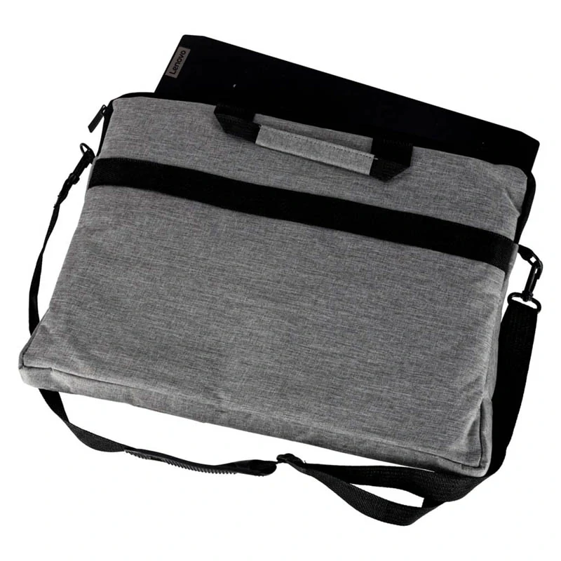Taška na notebook 15,6" s odnímateľným ramenným popruhom sivá